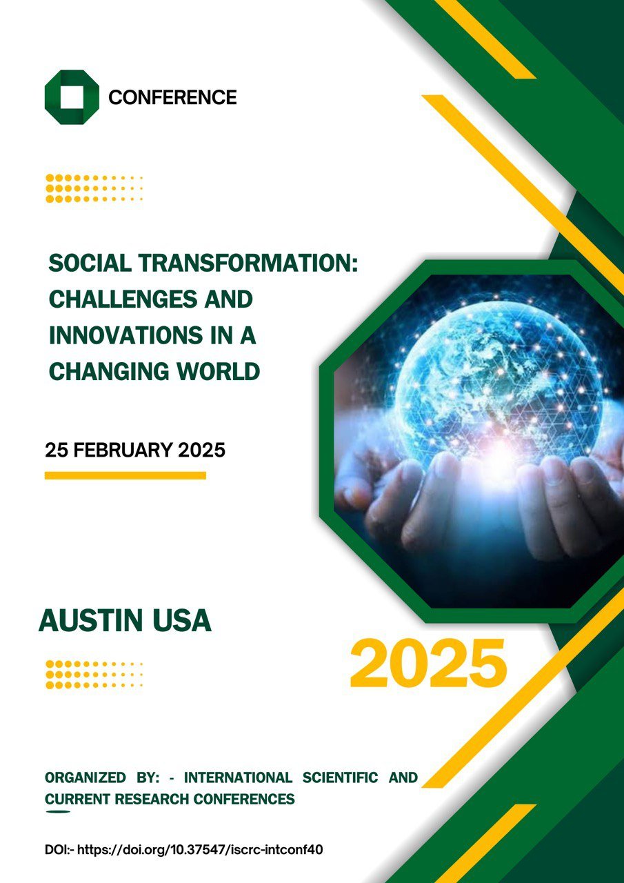 View 2025: SOCIAL TRANSFORMATION: CHALLENGES AND INNOVATIONS IN A CHANGING WORLD