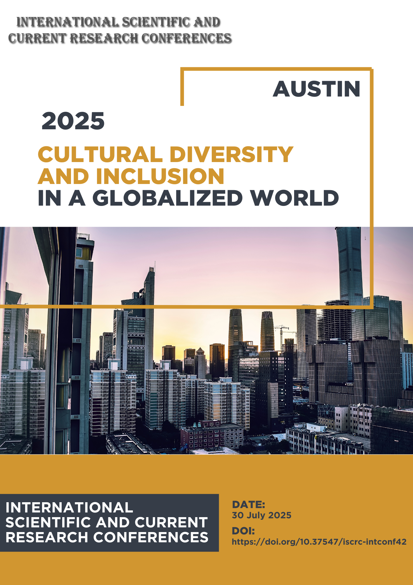 					View 2025: CULTURAL DIVERSITY AND INCLUSION IN A GLOBALIZED WORLD
				