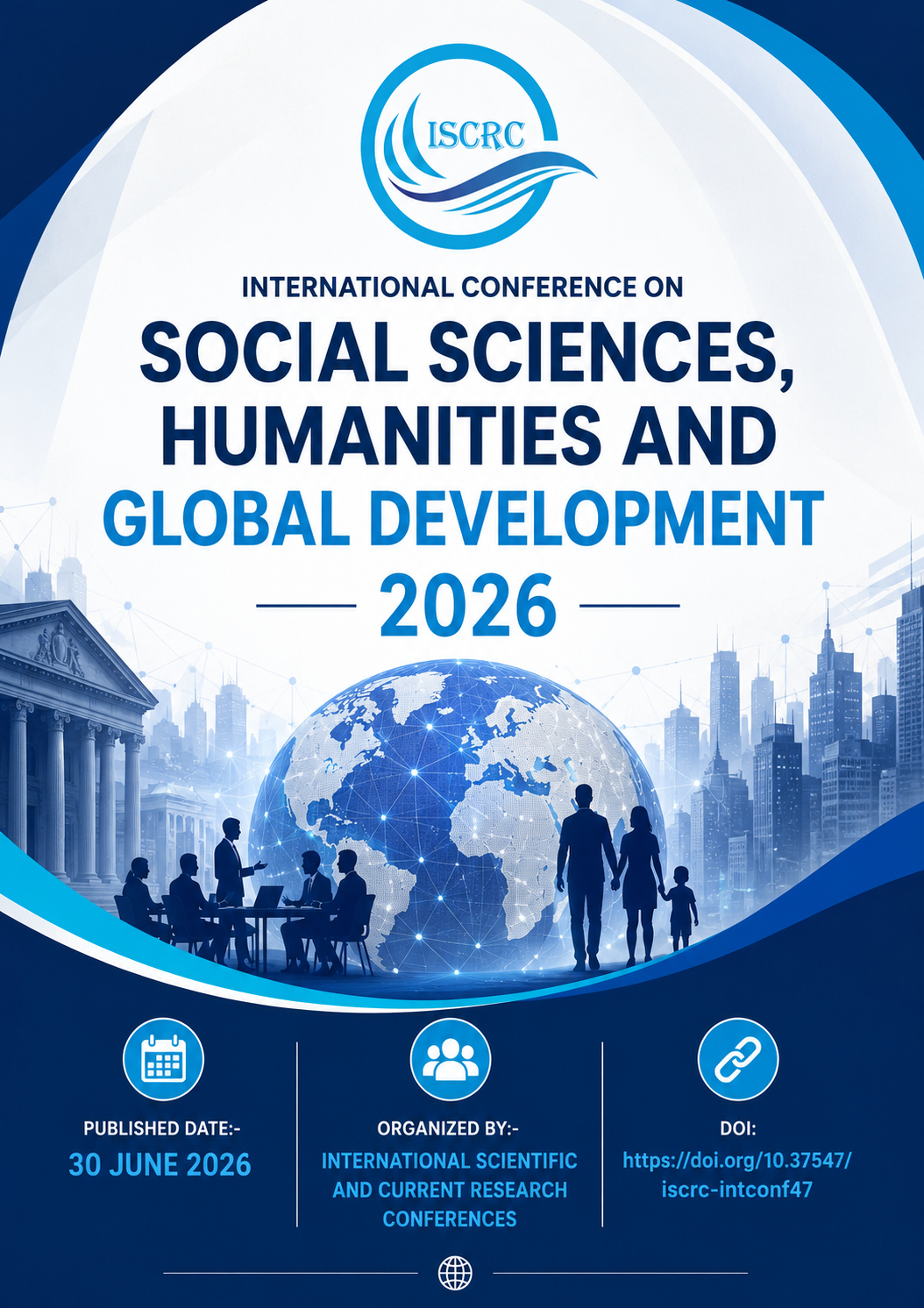 					View 2026: INTERNATIONAL CONFERENCE ON SOCIAL SCIENCES, HUMANITIES AND GLOBAL DEVELOPMENT
				
